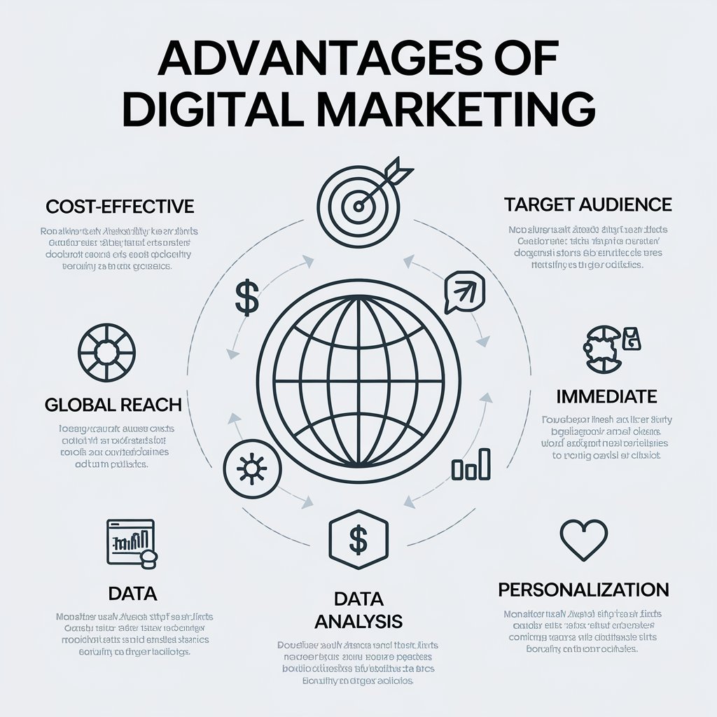 Advantages of digital marketing