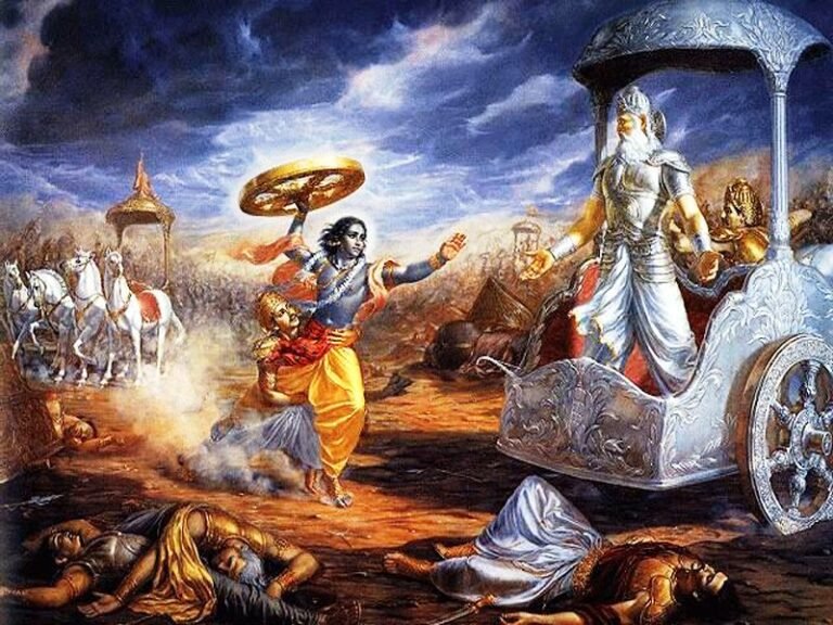 The Anger Of Lord Krishan God